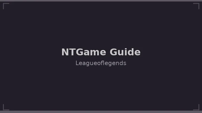 Leagueoflegends 封面艺术 / Key Art