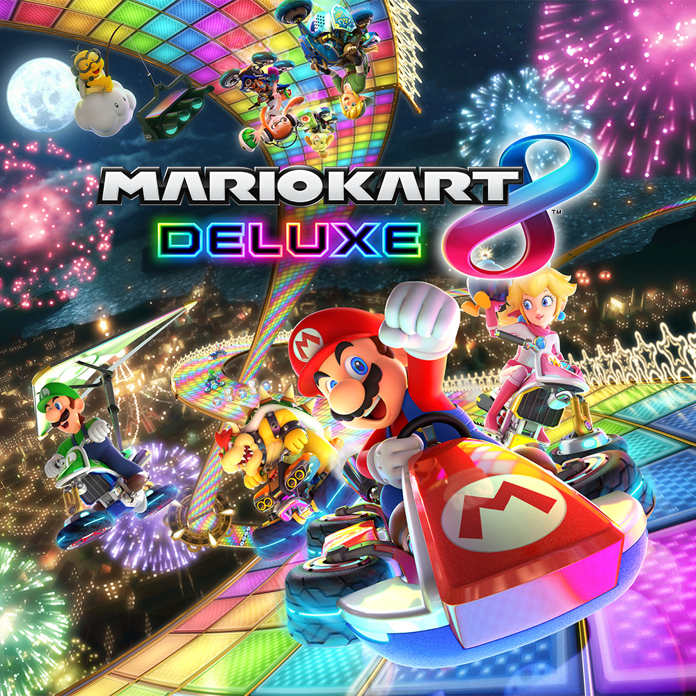 Mario Kart 8 Deluxe Key Art