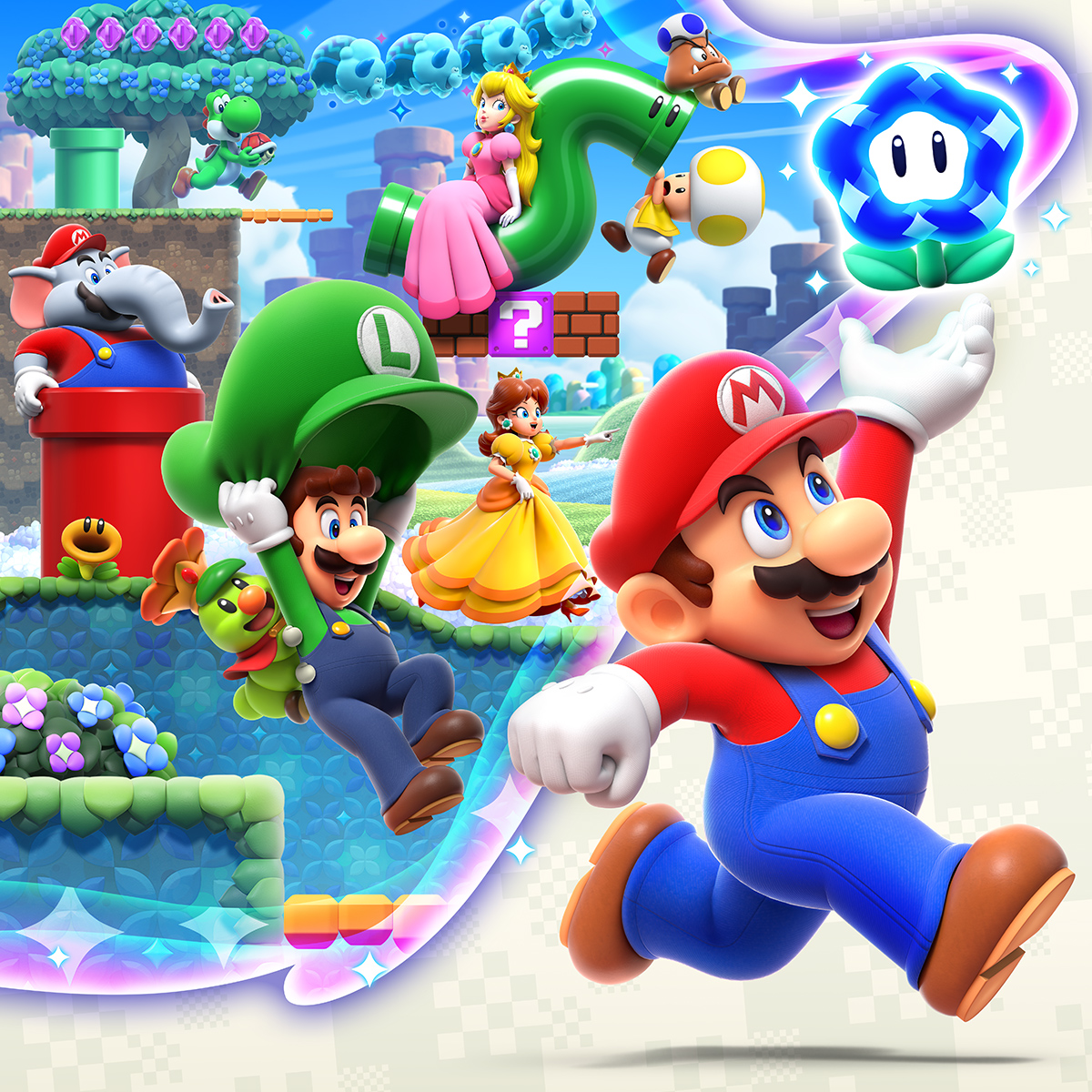 Super Mario Bros. Wonder Key Art