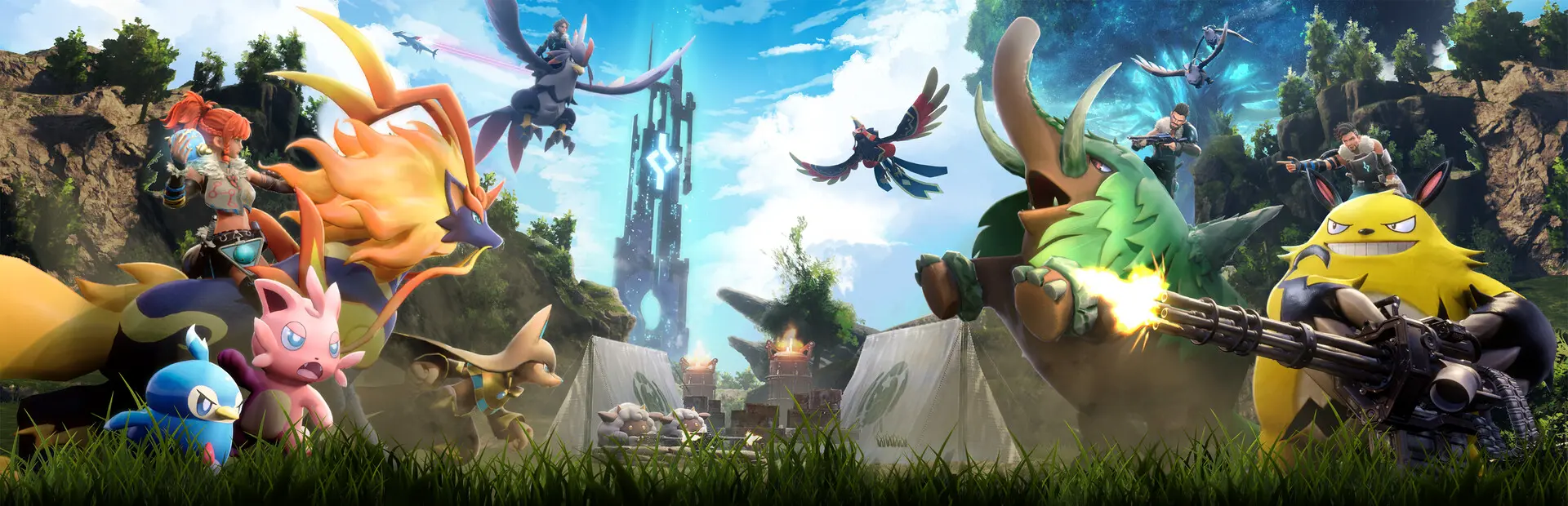 幻兽帕鲁 / Palworld 封面艺术 Key Art