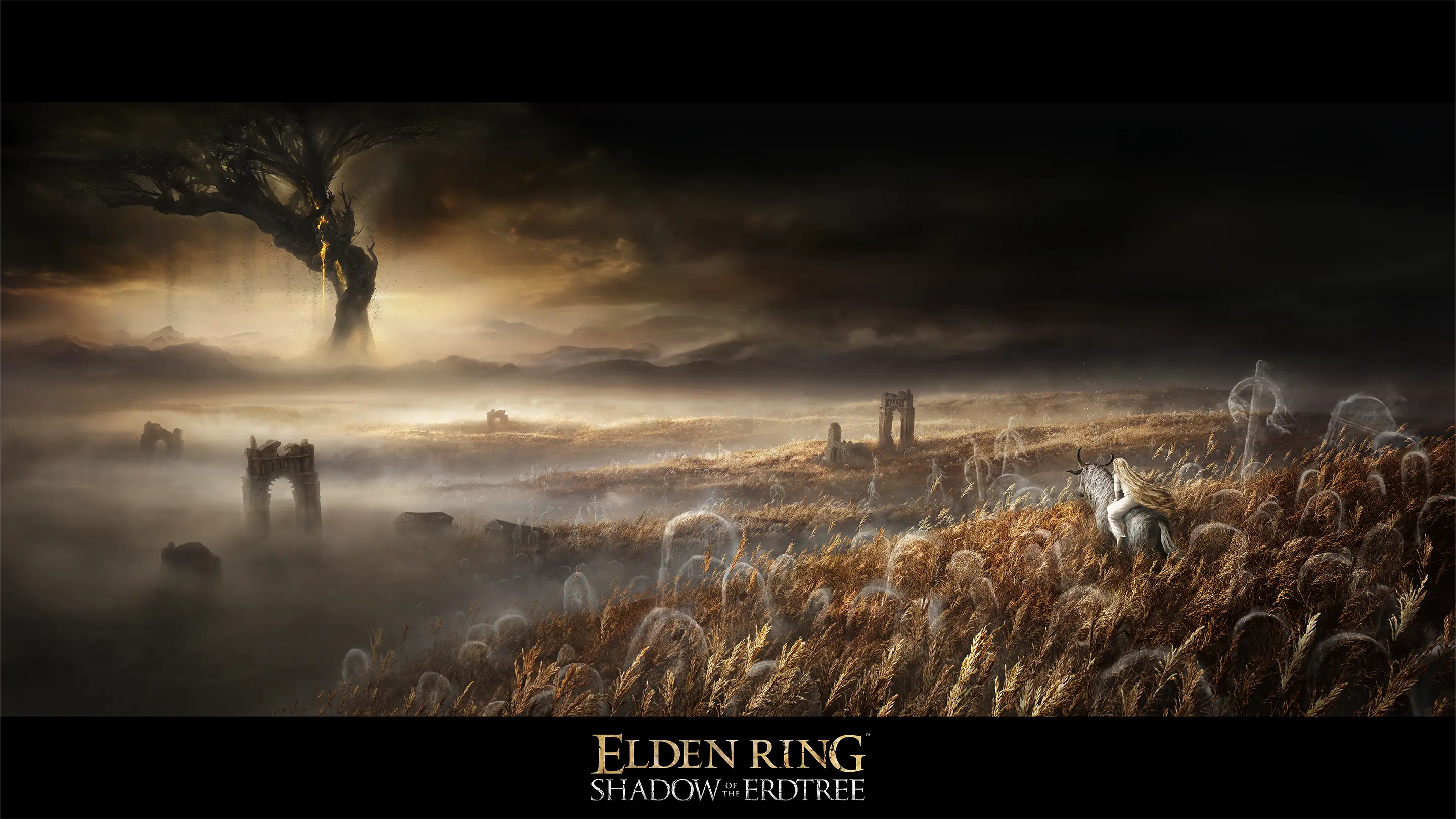 黄金树之影 / Shadow of the Erdtree 封面艺术 Key Art